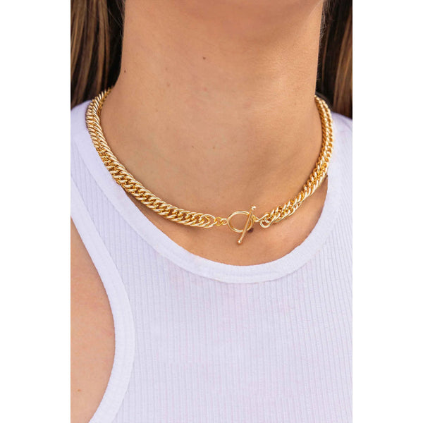 Anna Curb Chain Necklace