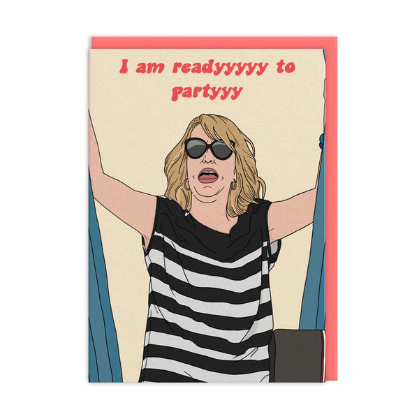 Bridesmaids Ready To Party Birthday Card