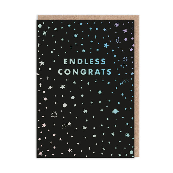 Endless Congrats Stars Card