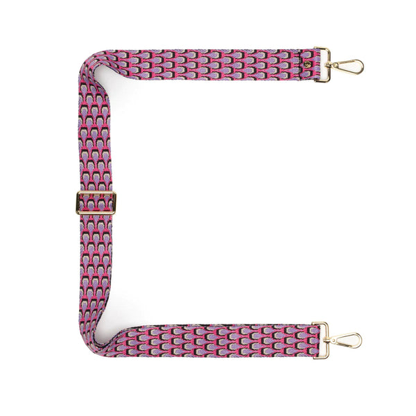 Pink Lilac Peacock Strap