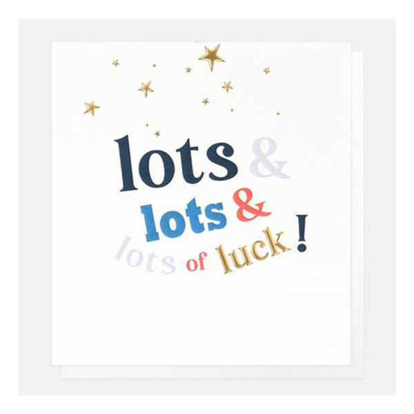 Lots & Lots of Luck Card