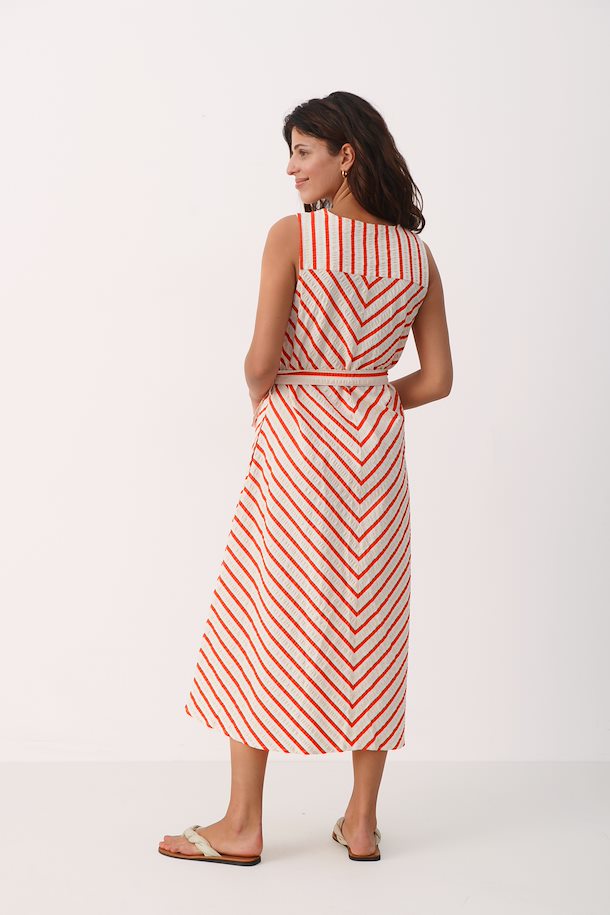 Astra Dress - Grenadine Stripe