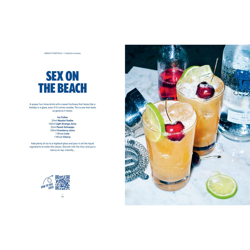 Absolut Cocktails Book