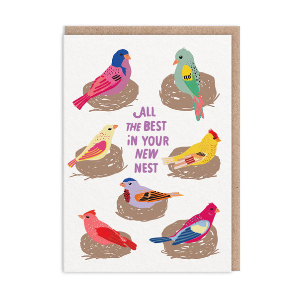 All The Best In Your New Nest Card
