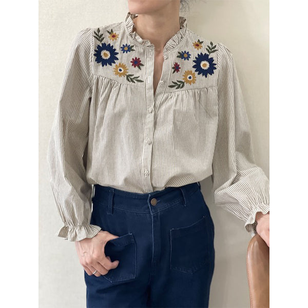 Amelia Blouse - Khaki