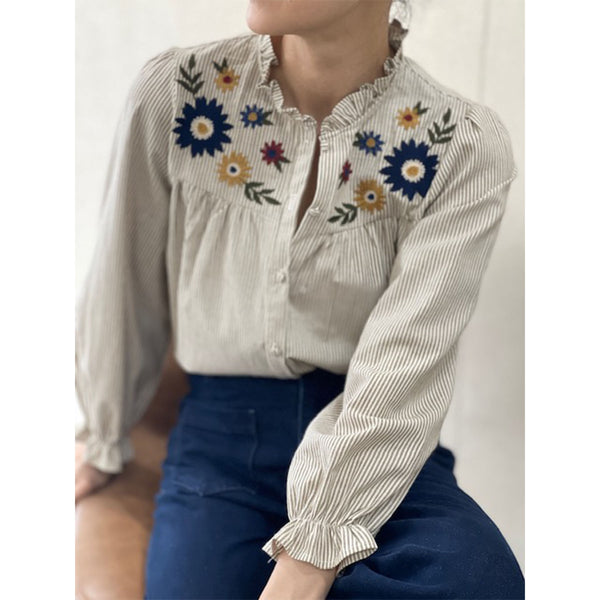 Amelia Blouse - Khaki