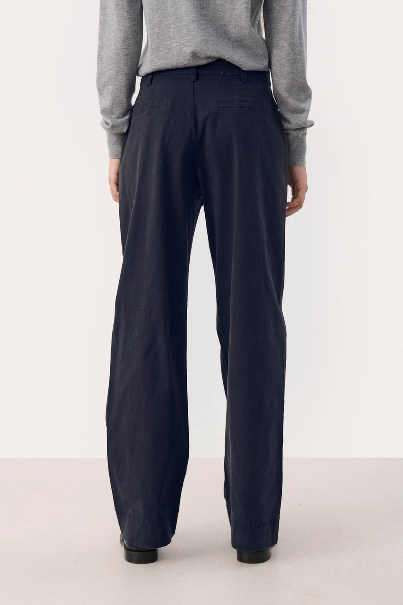 Belme Trousers - Blue Graphite