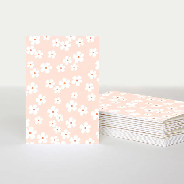 Blank Fleur Floral Note Cards - Pack of 10
