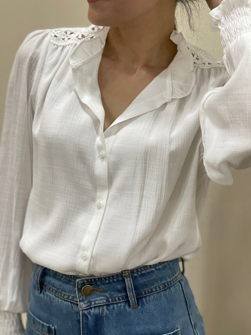 Bonnie Blouse - White