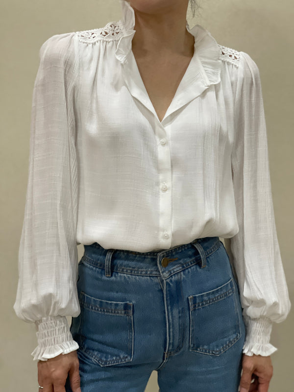 Bonnie Blouse - White