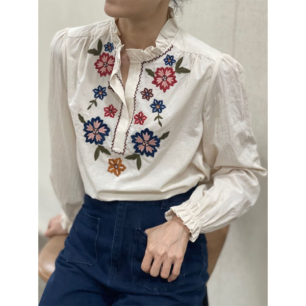 Brooke Blouse - Ecru