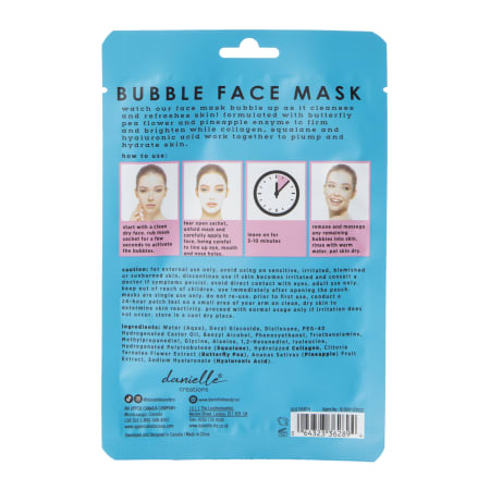 Bubble Tea Face Sheet Mask - Marine Collagen +Squalane