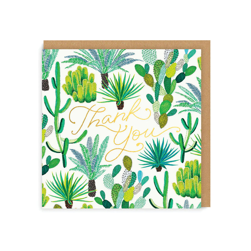 Cacti Thank You Card