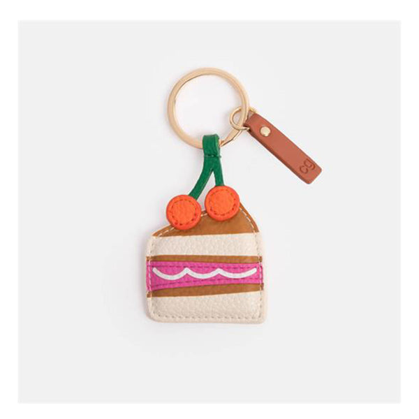 Cake Slice Novelty Keyring