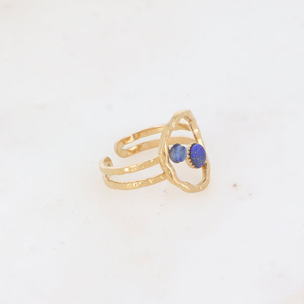 Capri Ring - Lapis Lazuli