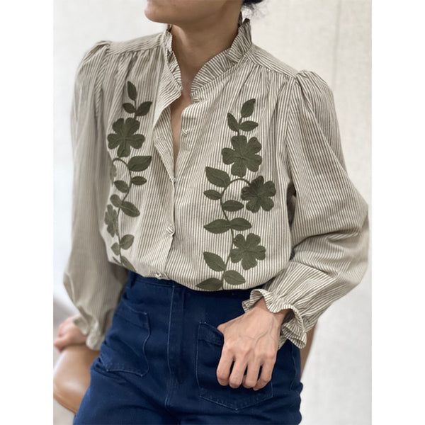 Charlotte Blouse - Khaki