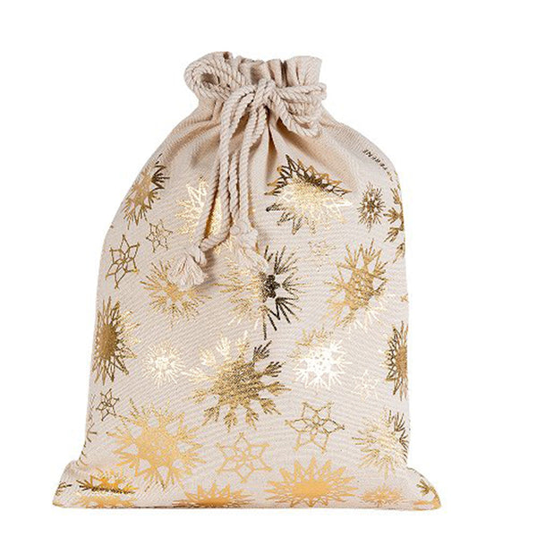 Christmas Cotton Bag - Snowflakes