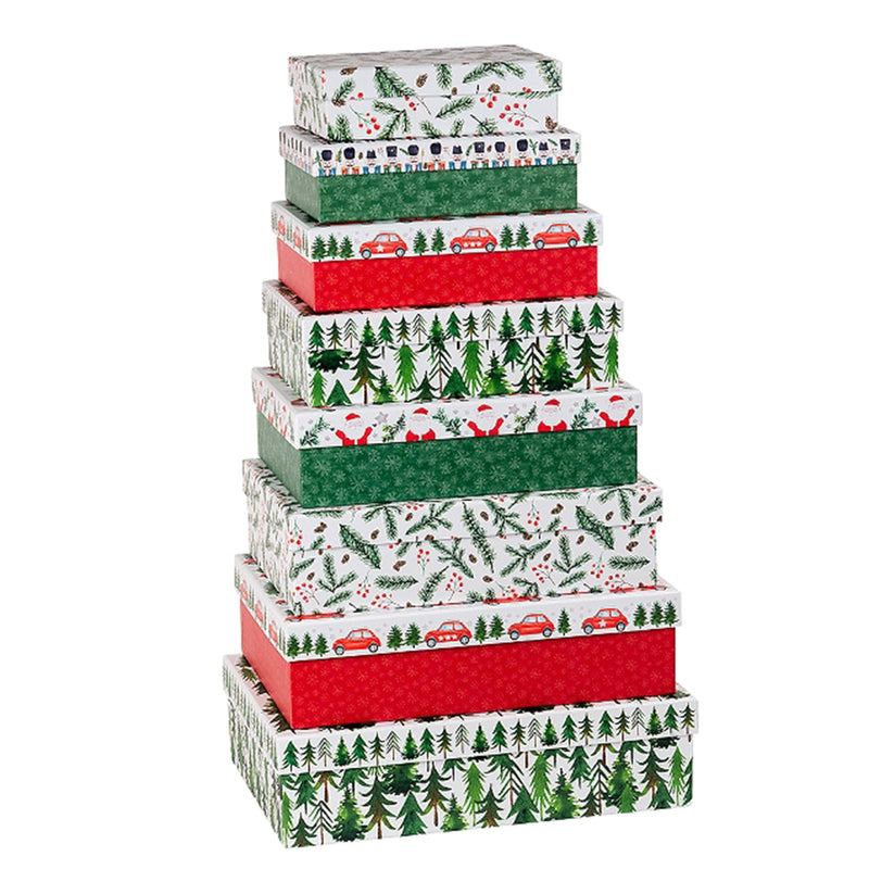 Christmas Gift Boxes - Trees