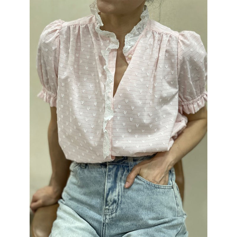Connie Blouse - Light Pink
