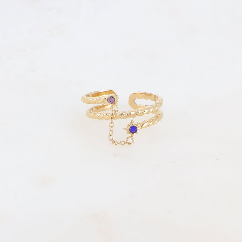 Cosima Ring - Blue Purple