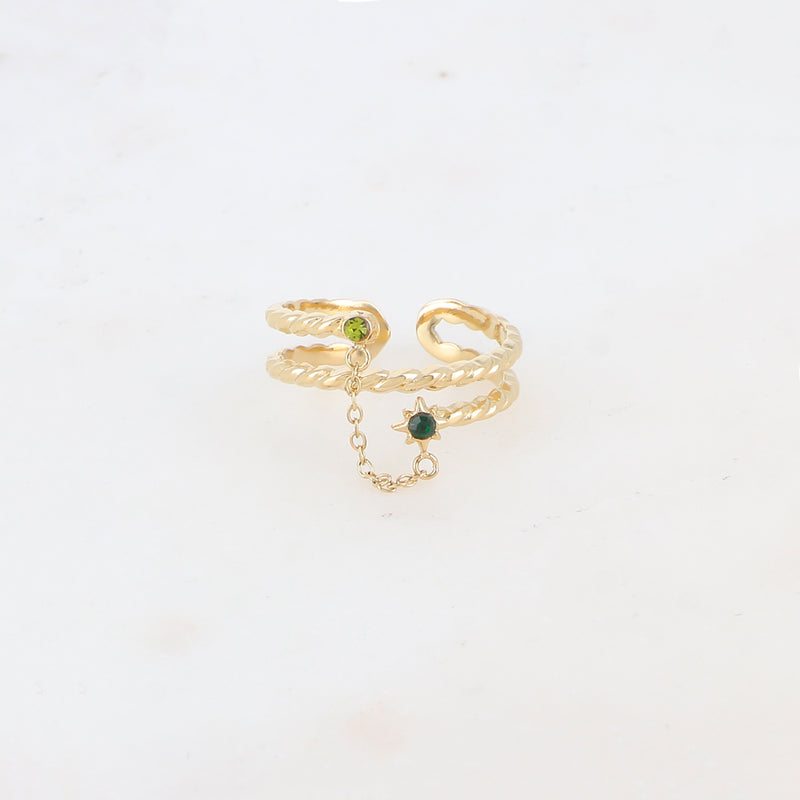 Cosima Ring - Green