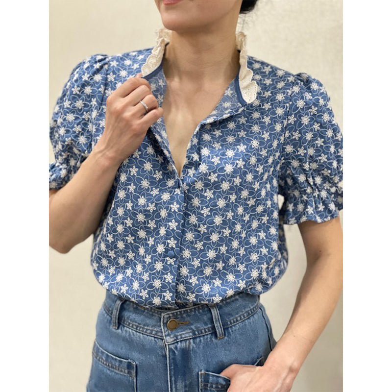 Danielle Blouse - Blue
