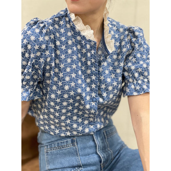 Danielle Blouse - Blue