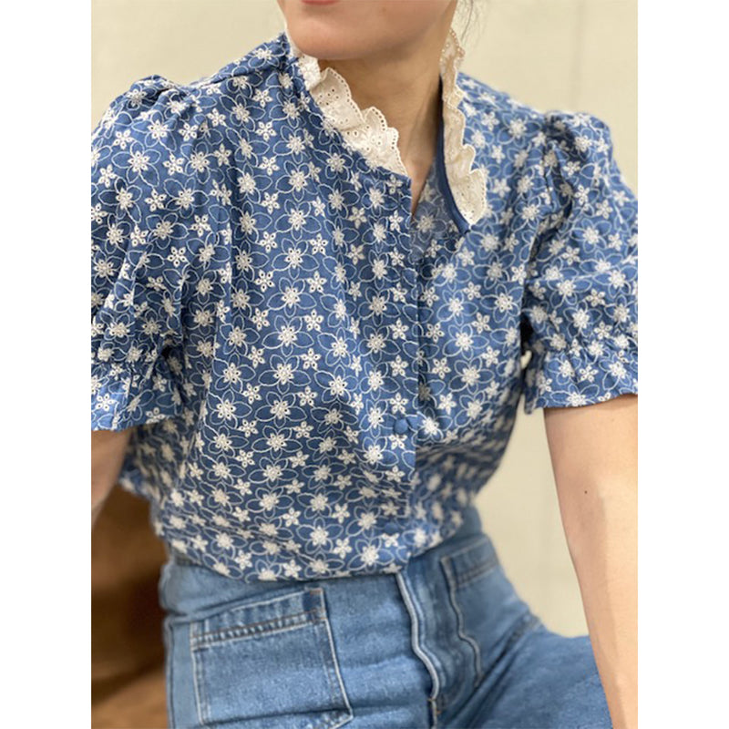 Danielle Blouse - Blue
