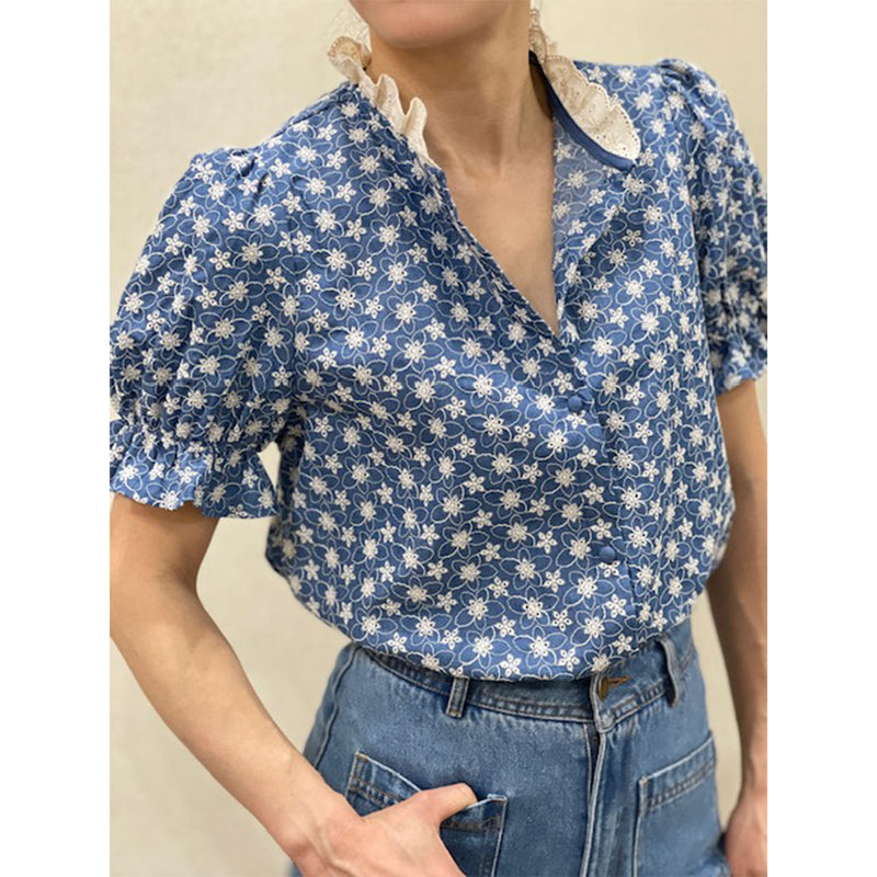 Danielle Blouse - Blue