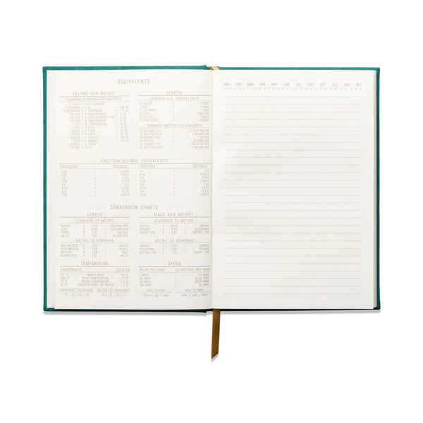 Hard Cover Suede Cloth Journal - Lilac Notes