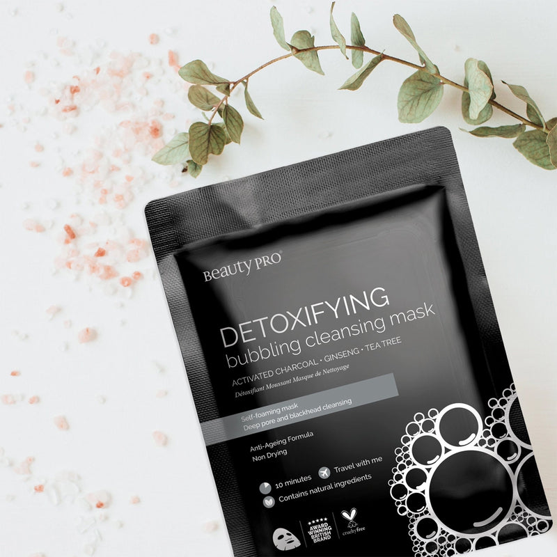 Detoxifying Charcoal Face Mask - Bubbling Cleansing