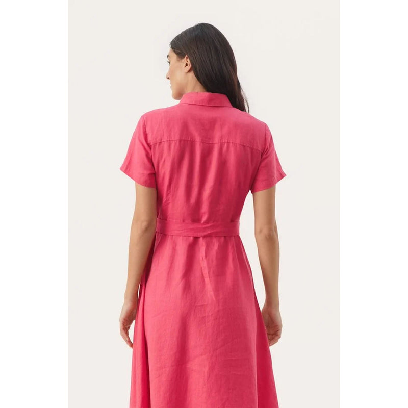 Eflin Dress - Claret Red
