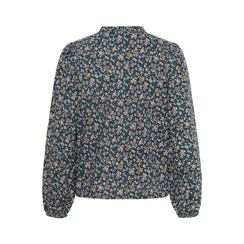 Eimy Blouse - Black Mini Flower