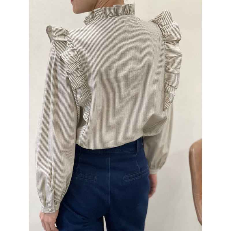 Eleanor Blouse - Khaki