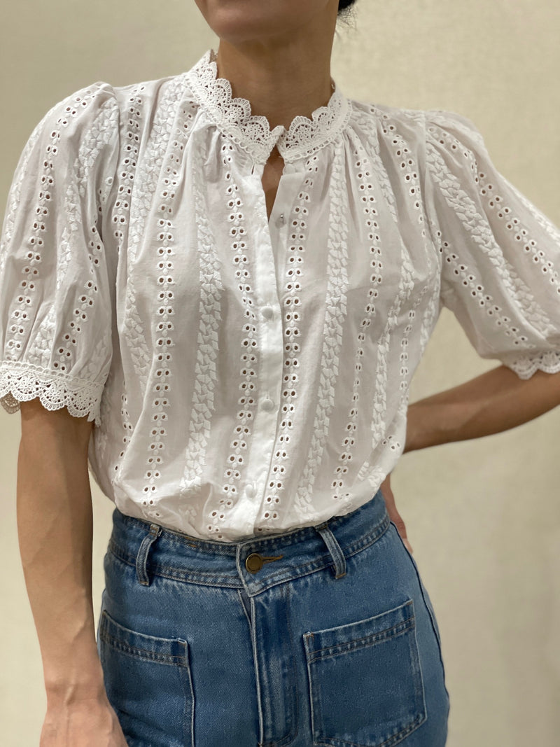 Erica Blouse - White