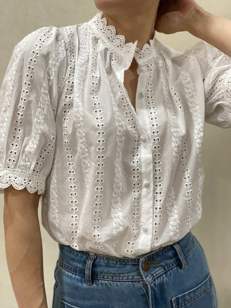 Erica Blouse - White