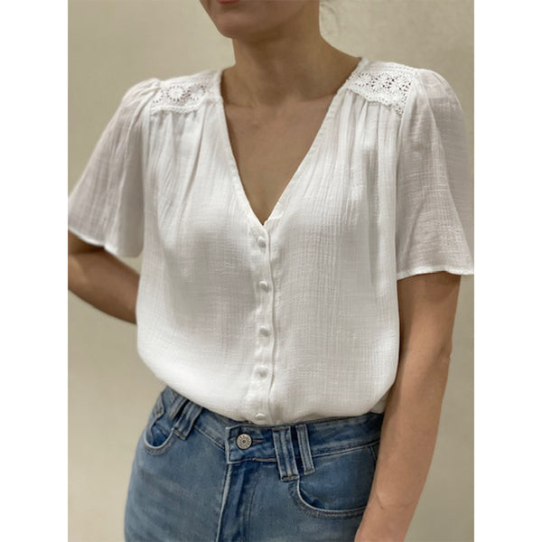 Esme Blouse - White