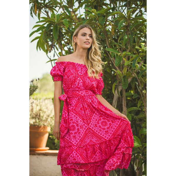 Esther Maxi Dress - Amore Print