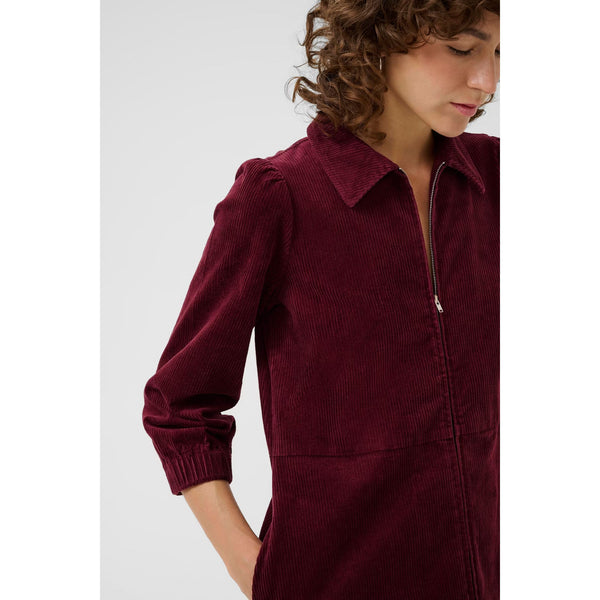 Eyvor Dress - Tawny Port