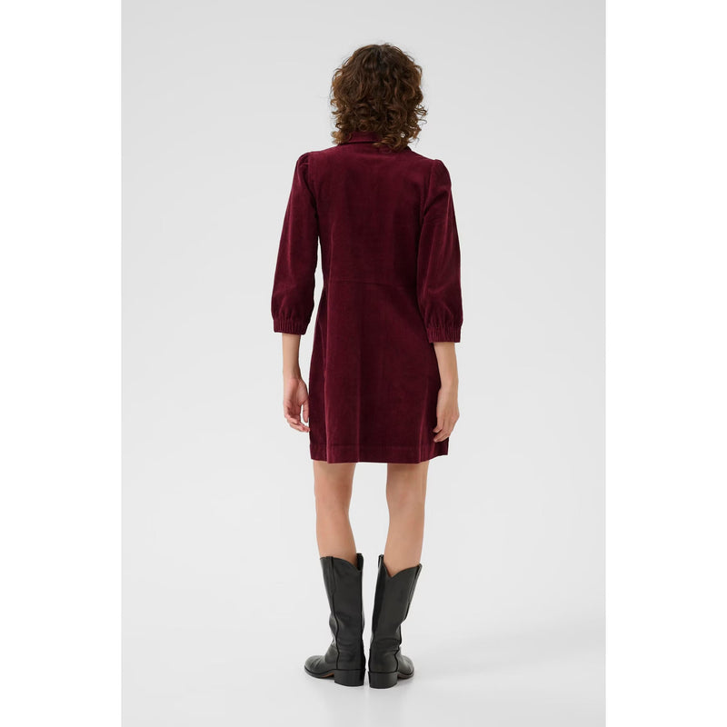 Eyvor Dress - Tawny Port
