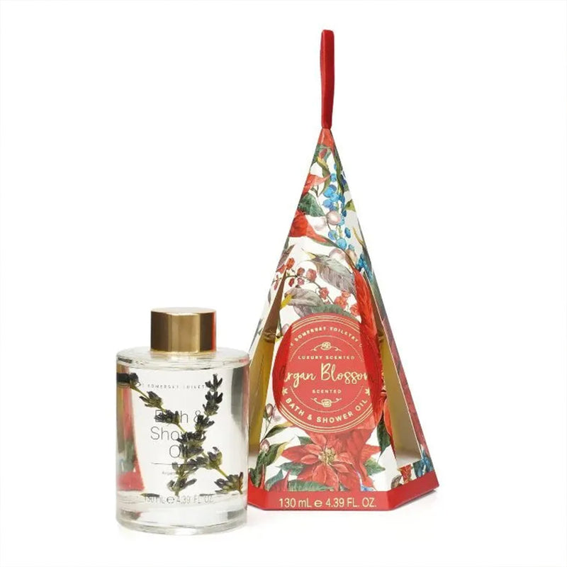 Festive Bath & Shower Oil - Argan Blossom