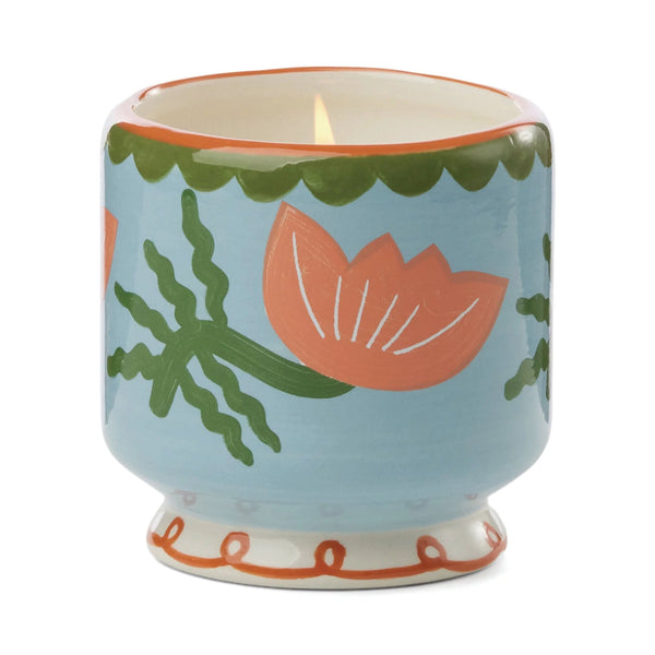 Adopo Flower Ceramic Boxed Candle - Cactus Flower