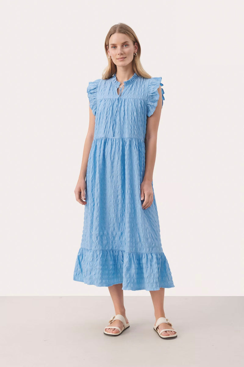 Gimalina Dress - Dusk Blue