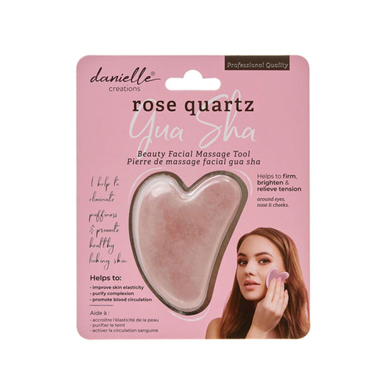 Gua Sha Face Massage - Rose Quartz