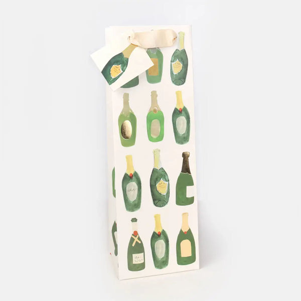 Hand Painted Bottles Bottle Gift Bag