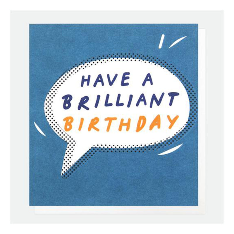 Have A Brilliant Birthday Card