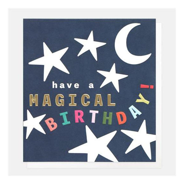 Have A Magical Birthday Stars Card