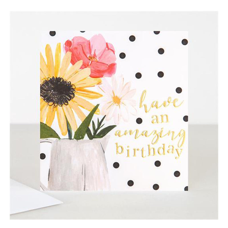 Have An Amazing Birthday Floral Card