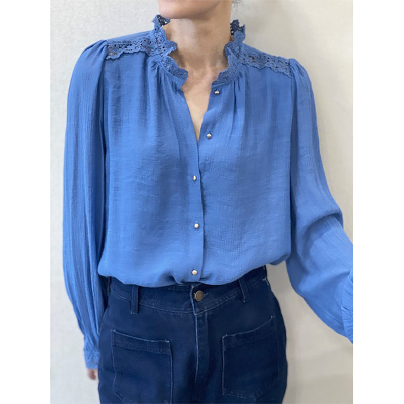 Hilda Blouse - Blue