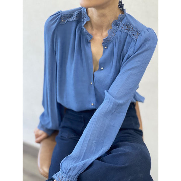 Hilda Blouse - Blue